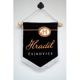 Vinařství Hradil Čejkovice vyšívané vlaječky