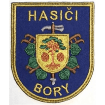 Hasičská nášivka Bory