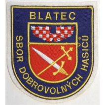 Hasičská nášivka Blatec