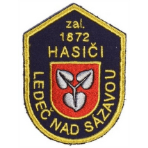 Hasičská nášivka Ledeč nad Sázavou