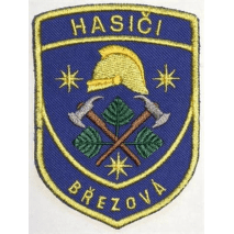 Hasičská nášivka Březová