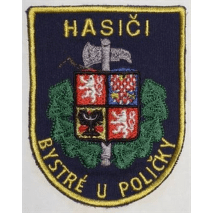 Hasičská nášivka Bystré u Poličky
