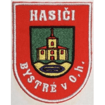 Hasičská nášivka Bystré v Orlických horách