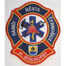 Hasičská nášivka Černošice - st. Mokropsy