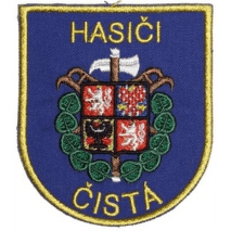 Hasičská nášivka Čistá