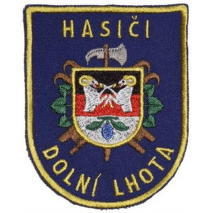 Hasičská nášivka Dolní Lhota
