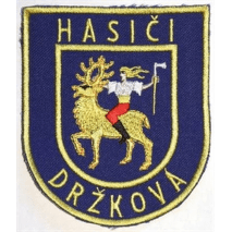 Hasičská nášivka Držková