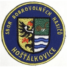Hasičská nášivka Hošťálkovice