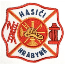 Hasičská nášivka Hrabyně