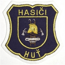Hasičská nášivka Huť