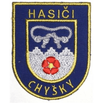 Hasičská nášivka Chyšky