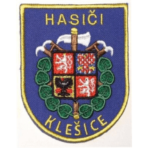 Hasičská nášivka Klešice I