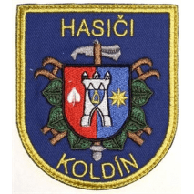 Hasičská nášivka Koldín