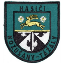 Hasičská nášivka Kožušany-Tážaly
