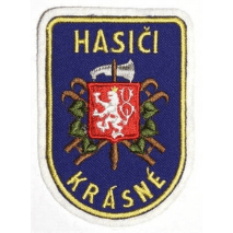 Hasičská nášivka Krásné