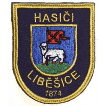 Hasičská nášivka Liběšice