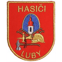 Hasičská nášivka Luby