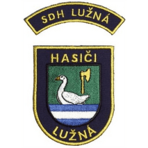 Hasičská nášivka Lužná