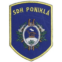 Hasičská nášivka Poniklá
