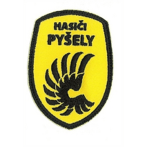 Hasičská nášivka Pyšely