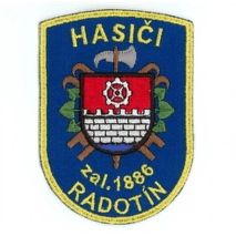 Hasičská nášivka Radotín