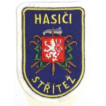 Hasičská nášivka Střítež