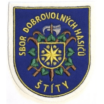 Hasičská nášivka Štíty