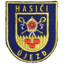 Hasičská nášivka Újezd I