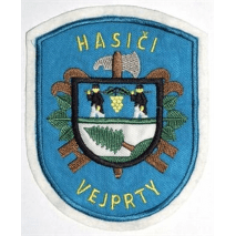 Hasičská nášivka Vejprty I