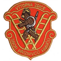 Hasičská nášivka Výtopna Zdice
