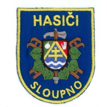 Hasičské nášivka Sloupno