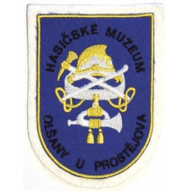 Hasičská nášivka  Olšany u Prostějova muzeum