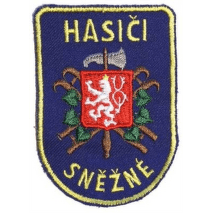 Hasičská nášivka Sněžné univerzal