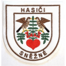 Hasičská nášivka Sněžné