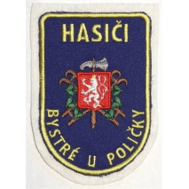 Hasičská nášivka Bystré u Poličky univerzal