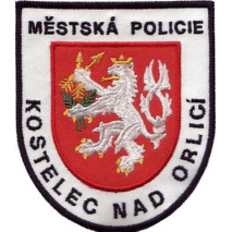 Nášivka - Městská policie Kostelec nad Orlicí