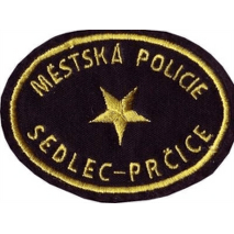 Nášivka - Městská policie Sedlec-Prčice