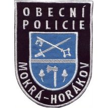 Nášivka - Obecní policie Mokrá-Horákov