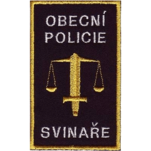 Nášivka - Obecní policie Svinaře