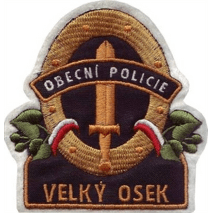 Nášivka - Obecní policie Velký Osek