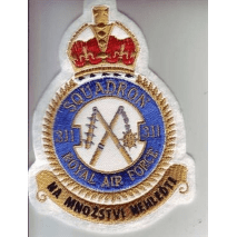Letecká nášivka 311 SQUADRON RAF