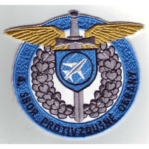 Vojenská nášivka 4. sbor protivzdušné obrany