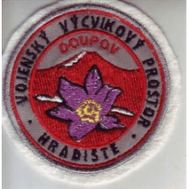 Vojenská nášivka - Vojenský výcvikový prostor Hradiště