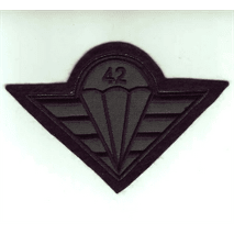 Vojenská nášivka Padák 42 - polní