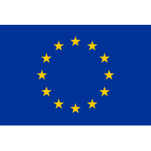 Tištěná vlajka Evropské unie