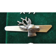 Kravatová spona - srnec starozlatý