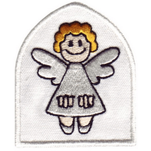 Andělíček vánoční ozdobička, ale i nášivka