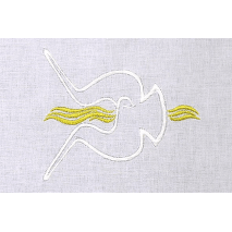 Křestní rouška č1 deatil