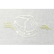 Křestní rouška č2 detail