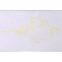 Křestní rouška č14 detail